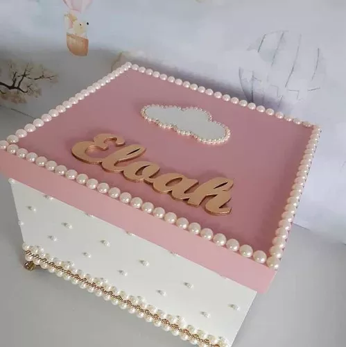 Caixa MDF personalizada - Feitos com Amor