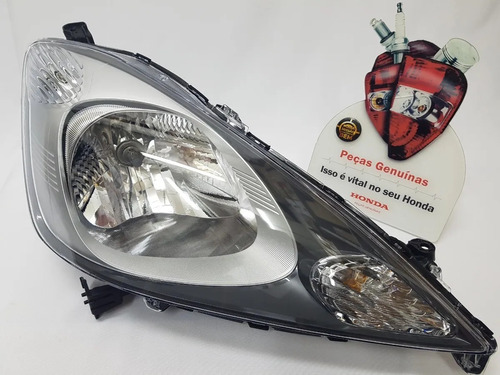 Farol Dianteiro Direito - Honda Fit 2009