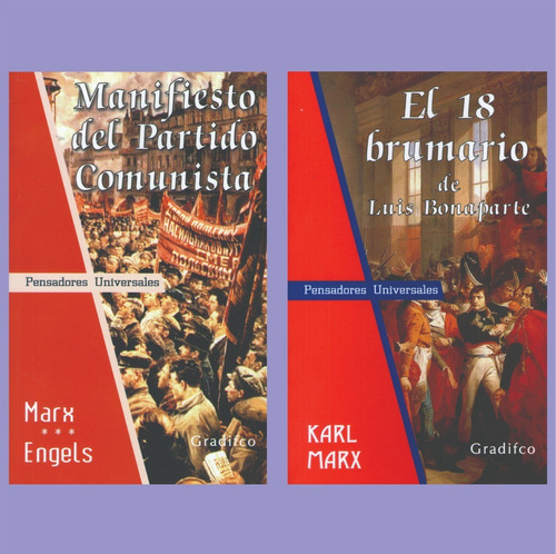 Karl Marx Lote X 2 Libros Nuevos Filosofía