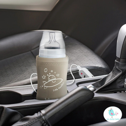 Imagen 5 de 9 de Calienta Mamadera Biberón Violeta Para Auto 12 Volt Babypack