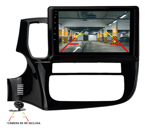Kit Multimidia Kronos 9 Polegadas Mitsubishi Outlander 14/21