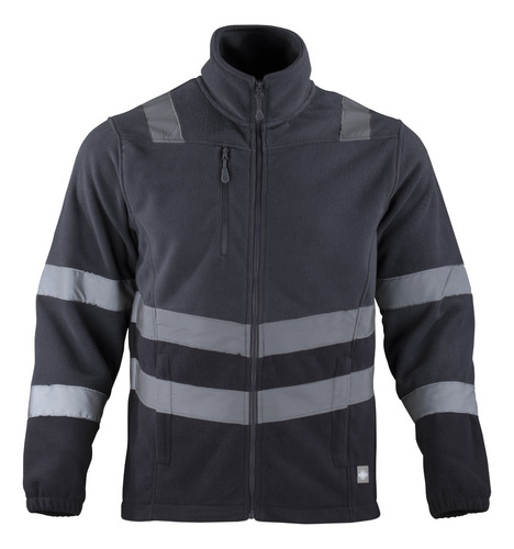 Micropolar Iron Line Con Cinta Reflectiva Regular Fit