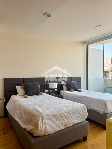 Pent-house Amueblado Y Equipado Con Roof Garden En La Colonia Del Valle Sur