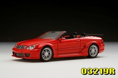 Mercedes Benz Clk Dtm Amg Cabriolet Rojo 1/43 Kyosho 03219r