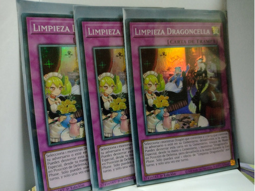 Dragonmaid Tidying Limpieza Dragoncella Yugioh!