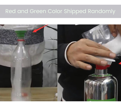 Kit De Sistema Generador De Co2 Diy Con Embudo Para Acuario