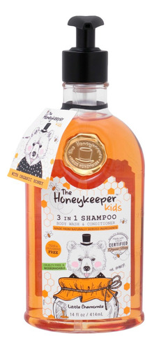  2 Pzs Honey Keeper Shampoo 3 En 1 Miel Manzanilla 414ml
