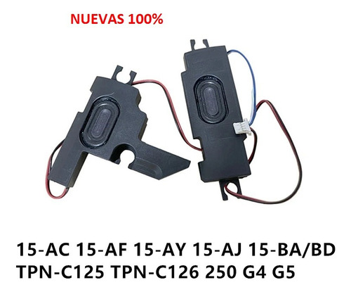 Bocinas Hp 15-ac, 15af 255 G4 15-ay006la N/p: 813965-001 (Usado)