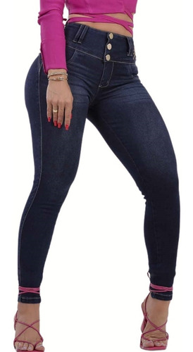 Imagem 1 de 6 de Calça Rhero Jeans Feminina Levanta Bumbum Bojo Rhero Lycra
