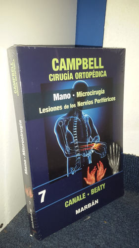 Campbell Cirugía Ortopédica Tomo 7 Mano Microcirugía Lesione
