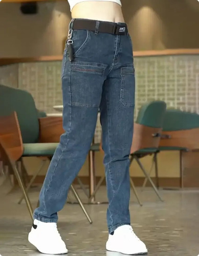 Pantalones Casuales De Verano Con Pantalones Vaqueros Ajusta