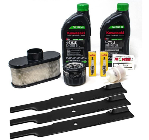 Mower Shop Kit Afinacion Sd Hustler Raptor 54  Filtro Aire