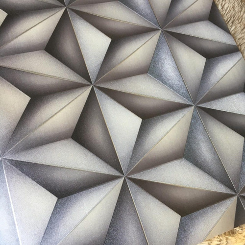 Papel De Parede 3d Vinílico Lavável Super Luxo Moderno 