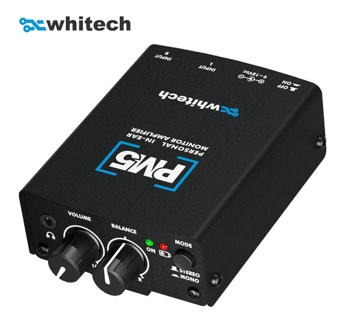 Amplificador Para Fones Pm5 ( Xlr ) - Whitech