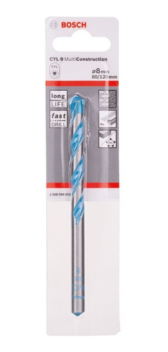 Broca Bosch Cyl-9 Multiconstruccion 8mm