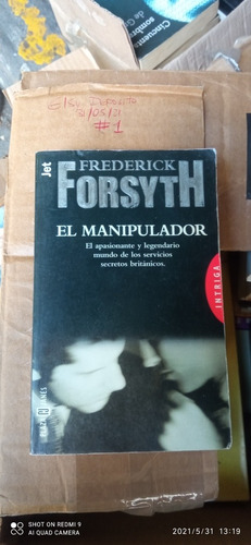 Libro El Manipulador. Frederick Forsyth