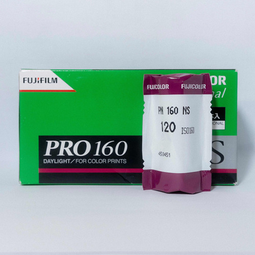 Fuji Pro 160 Pack De 5(120 Film)