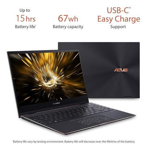 Laptop Asus Zenbook Flip 13, Core I7, 16gb Ram, 1tb Ssd
