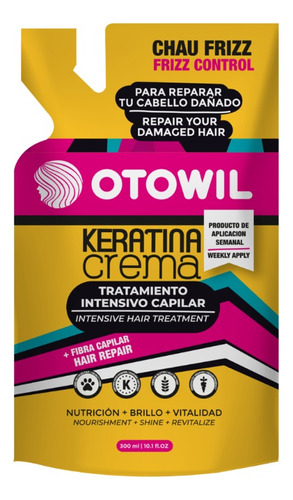 Otowil Keratina Crema Tratamiento X300 Repuesto