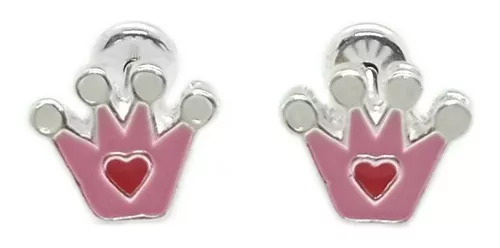 Medical Plastic Brilliance Princess Earrings