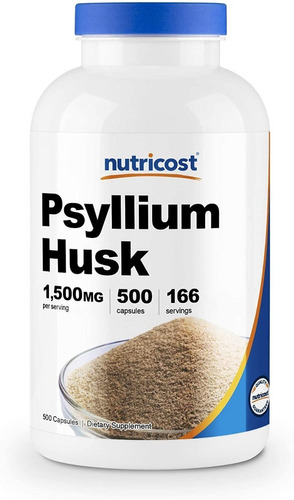 Psyllium Hush Presentacion Oficial De 500 Caps De Eeuu