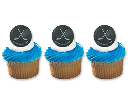 Hockey Puck Cake De Anillo Primero De La Magdalena (24-pack)