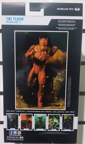 Figura Flash Del Videojuego Injustice 2 Mcfarlane Toys (Usado)