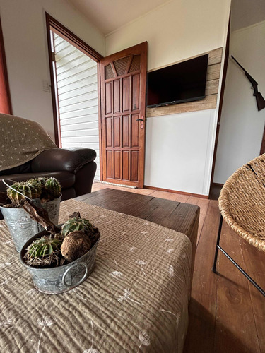 Cabaña En Villa Serrana , Totalmente Equipada
