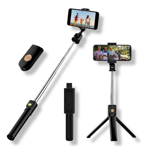 Selfie Stick Con Control Remoto Bluetooth Y Base Tripode K07