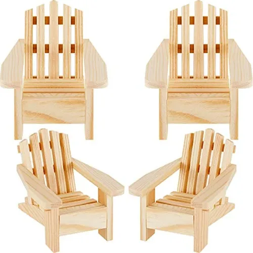 comprar Muebles Y Electrodomésticos Para Casas De Muñecas 4 Sillas