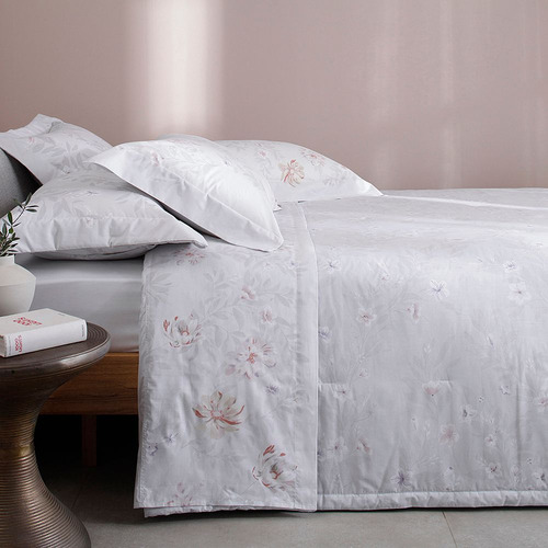 Jogo De Cama Queen Granpercal Buddemeyer Enchanté Estamp.4pç