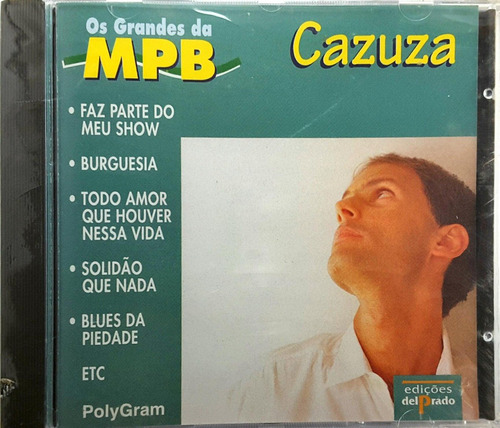 Imagem 1 de 2 de Cd Grandes Da Mpb - Cazuza - Ba