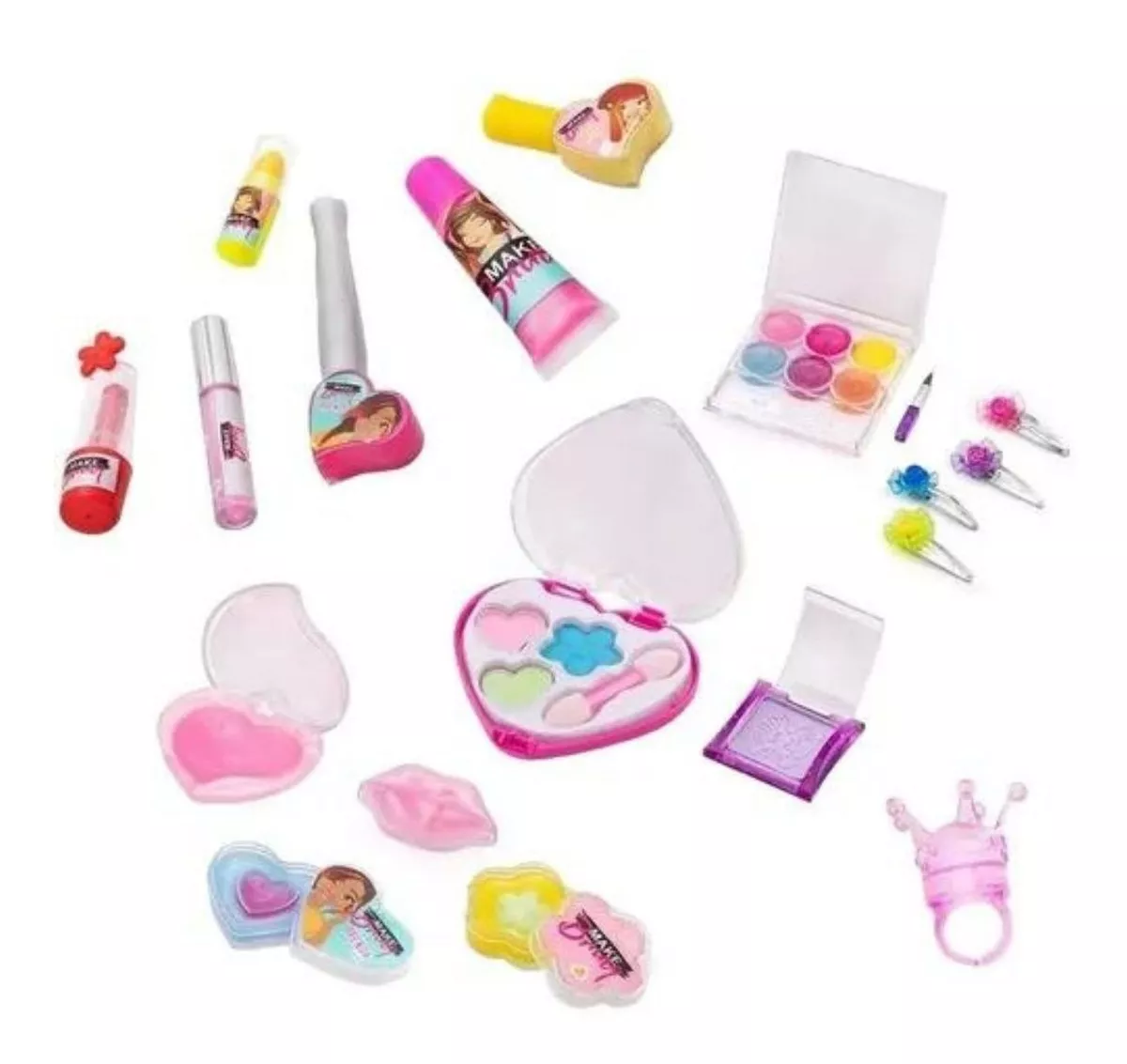 Primeira imagem para pesquisa de kit maquiagem infantil completo