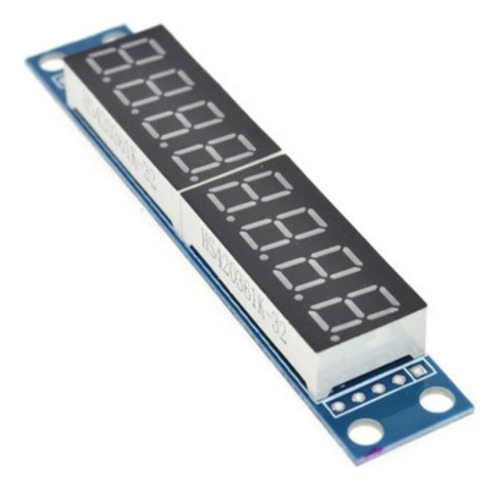 Módulo Display 7 Segmentos, Com Led 8 Dígitos Spi Max7219