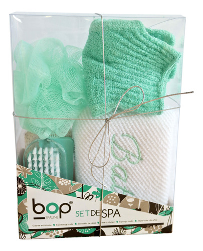 Set De Spa Verde Bop