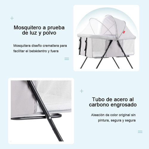 Cuna Corral, Cuna De Viaje Plegable Con Mosquitera