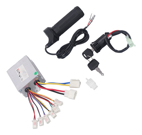 Kit De Controlador De 24 V Y 500 W Con Acelerador Twist Grip