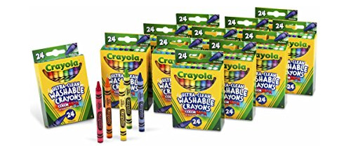 Crayola Bulk Ultra Clean Crayones Lavables, Suministros De R