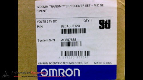 Omron 82540-3120 Light Curtain Pair, New #188555 Ccf