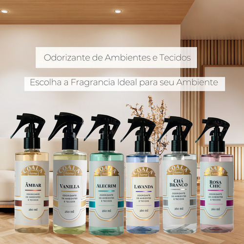 Coala Home Odorizante De Ambiente E Tecidos Chá Branco 260ml