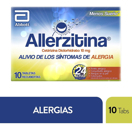 Allerzitina Tabletas X 10 - g a $211