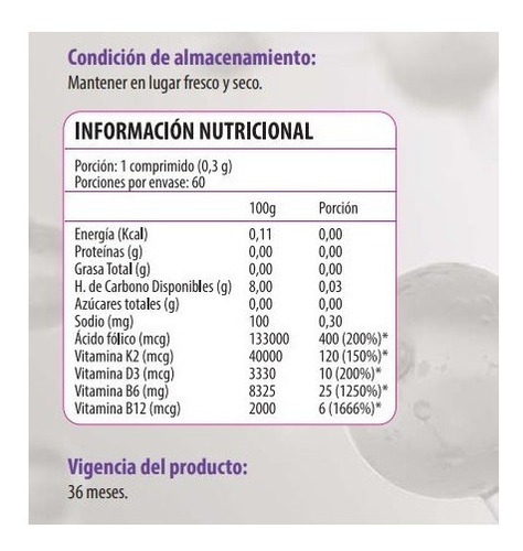 Imagen 3 de 9 de Newscience - Vitamin Up Multibone Max - Multivitaminico 60c