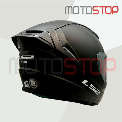 Casco Integral Ls2 Ff810 Negro Matte / Mica Espejo Dia Noche