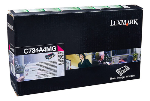 Lexmark Magenta Return Program Toner Cartridge For Gobierno
