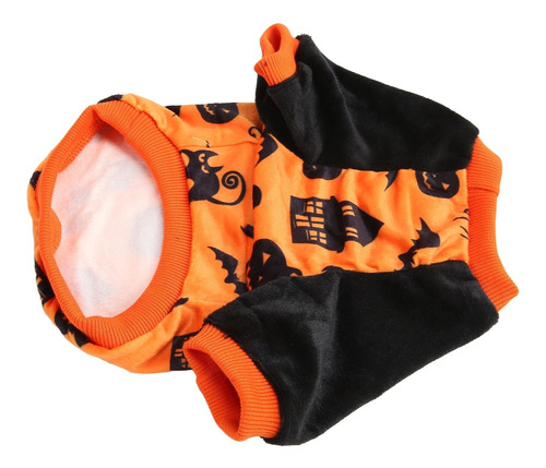 Ropa Para Perros, Camisa De Calabaza Para Halloween, Patrón