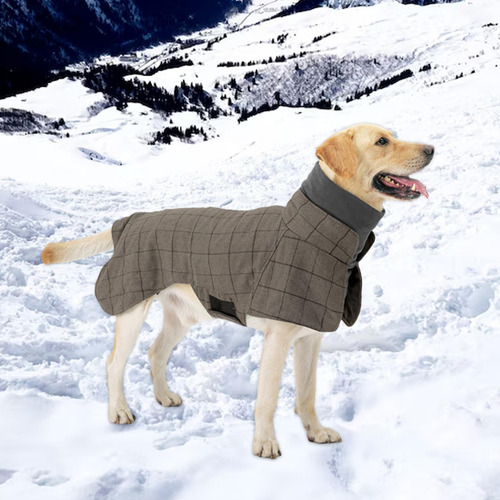 Traje De Abrigo Para Perros Con Orificio Para Arnés Para Xl