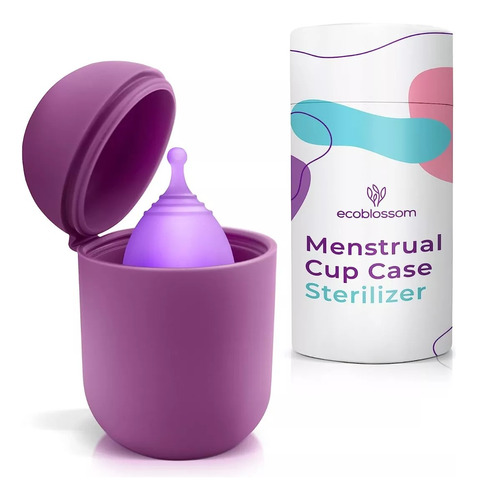 Estuche Esterilizador Silicona Para Copa Menstrual Reusable