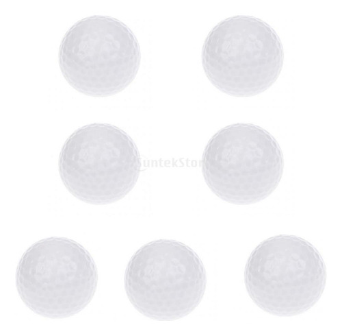 7pcs Glow In Dark Led Light Up Golf Ball Official Size