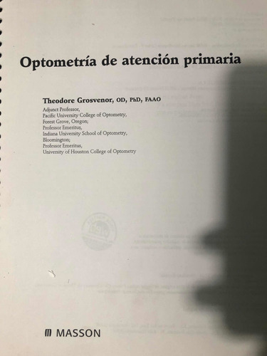 Optometria De Atención Primaria (copias Libro)