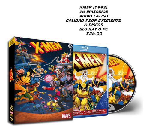 X-men 1992 Serie Animada Completa